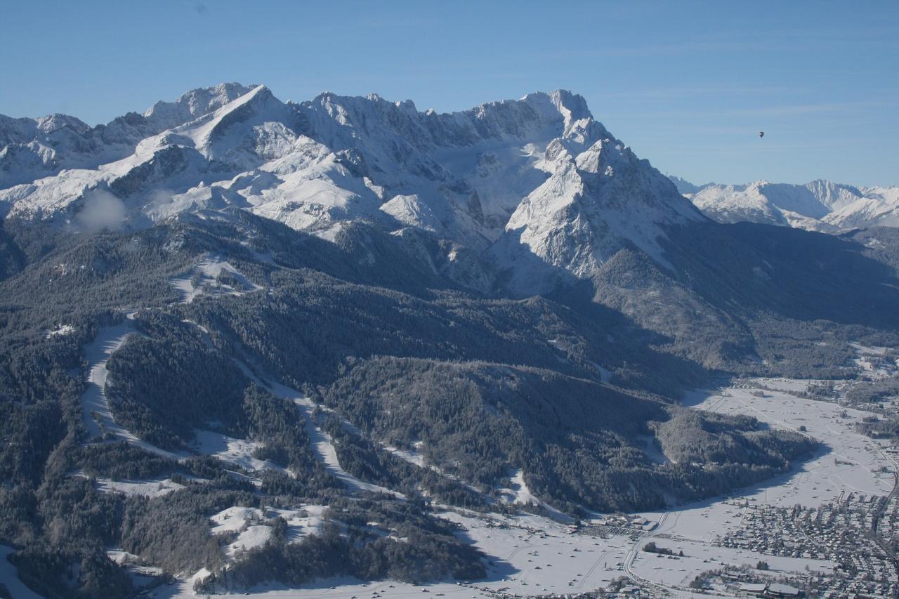 Ferienwohnung Am Kurpark -Wohnung 2,90Qm- Garmisch-Partenkirchen járás Kültér fotó