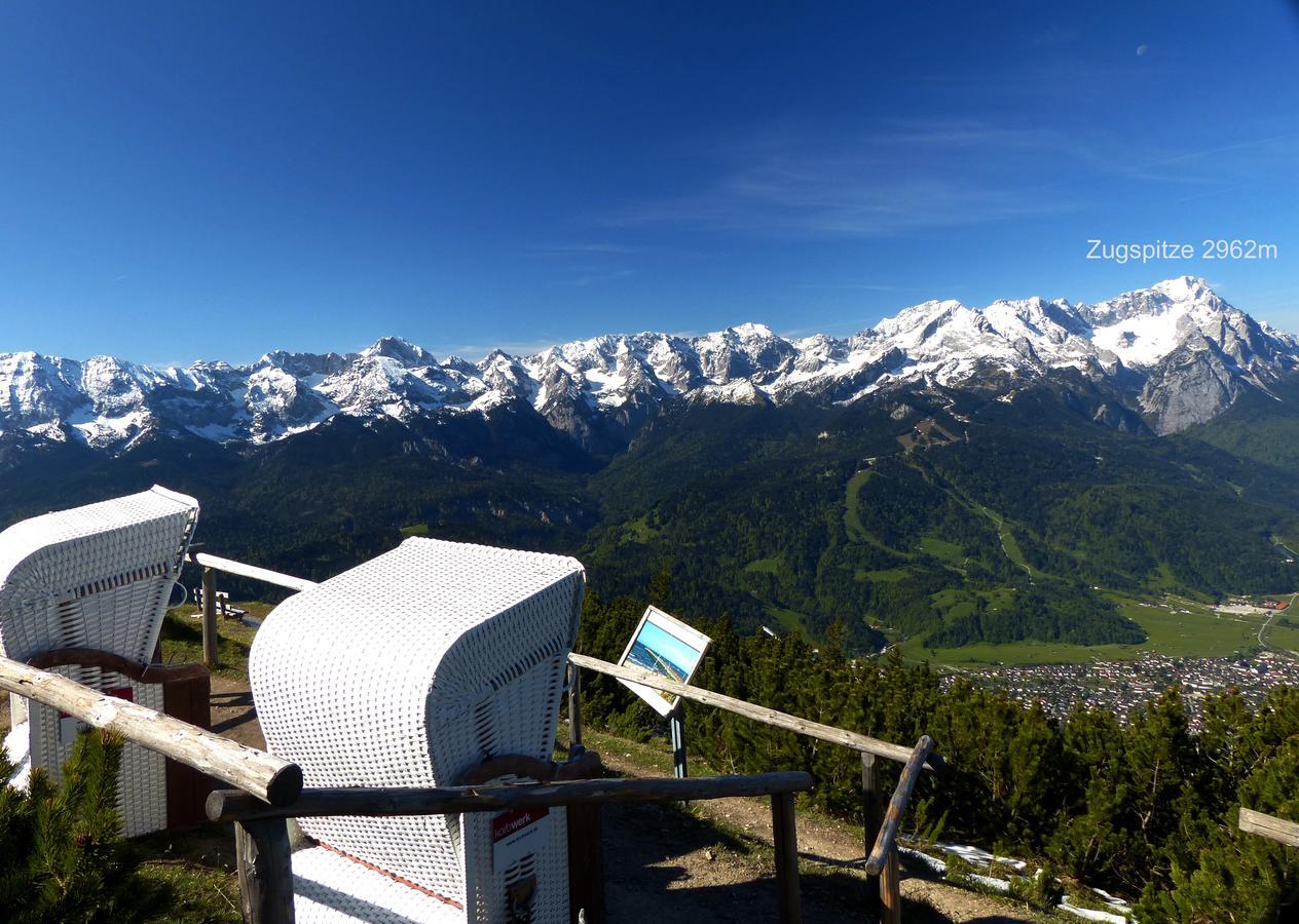 Ferienwohnung Am Kurpark -Wohnung 2,90Qm- Garmisch-Partenkirchen járás Kültér fotó